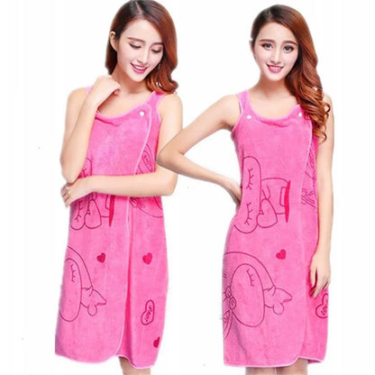 New Fashion Wearable Lady Bath Towels - Essential Grove