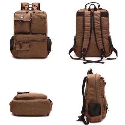 Men Canvas Shoulder Bag - Essential Grove