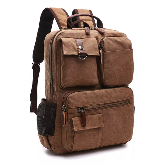 Men Canvas Shoulder Bag - Essential Grove