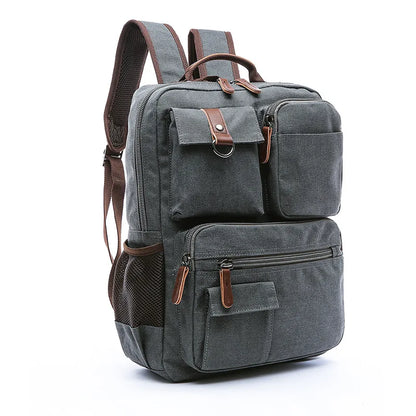 Men Canvas Shoulder Bag - Essential Grove
