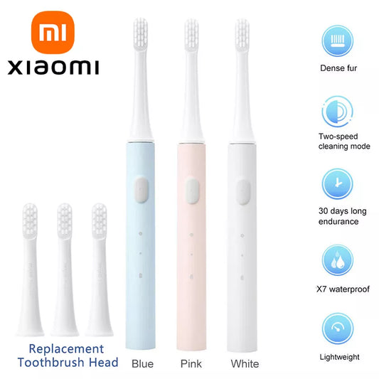 XIAOMI Mijia T100 Sonic Electric Toothbrush Mi Smart Tooth Brush IPX7 Waterproof USB Rechargeable - Essential Grove