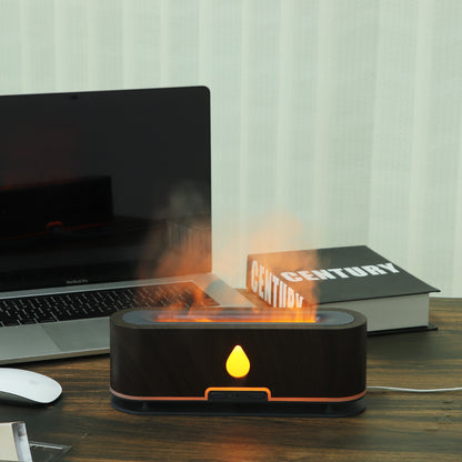 Ultrasonic Flame Aroma Diffuser
