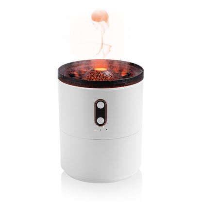 USB Volcanic Flame Aroma Essential Oil Diffuser