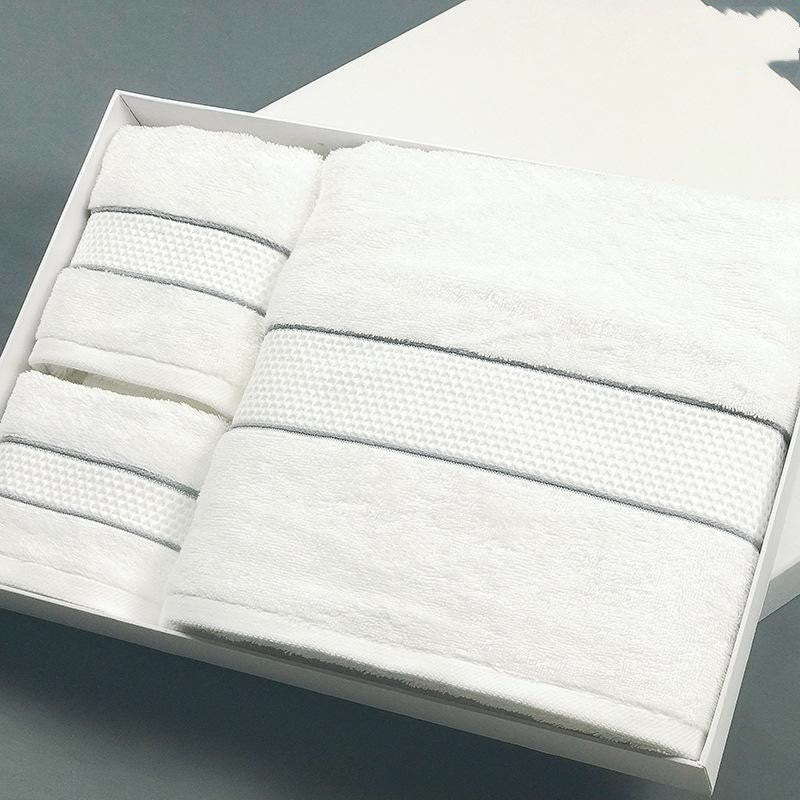 White Hotel Absorbent Bath Towel