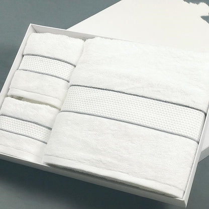 White Hotel Absorbent Bath Towel