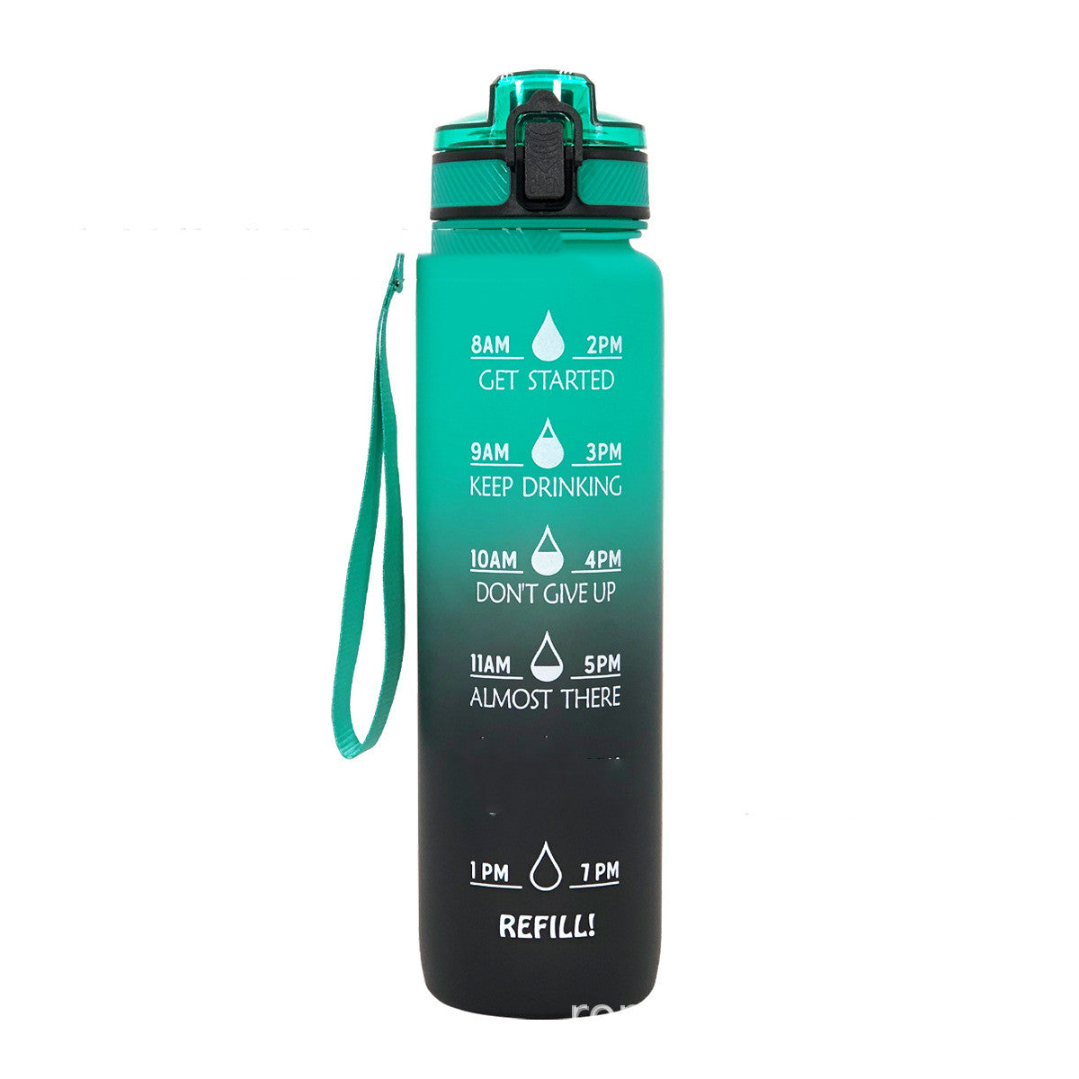 Sports Frosted Gradient Water Bottle - Essential Grove