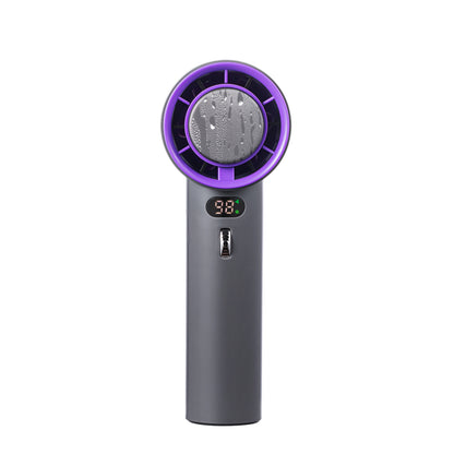 Portable Handheld Turbo Cooling Fan – 3000mAh Rechargeable