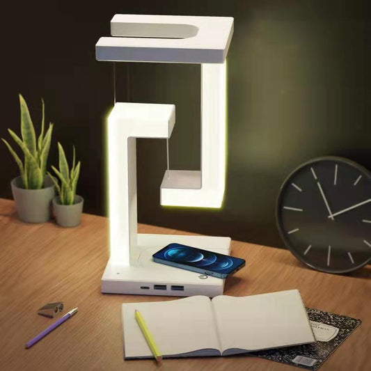 Creative Smartphone Charging Suspension Table Lamp - Essential Grove