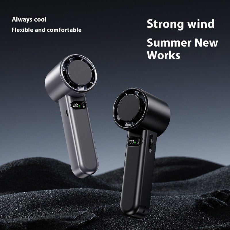 Handheld Mini Fan with Strong Wind