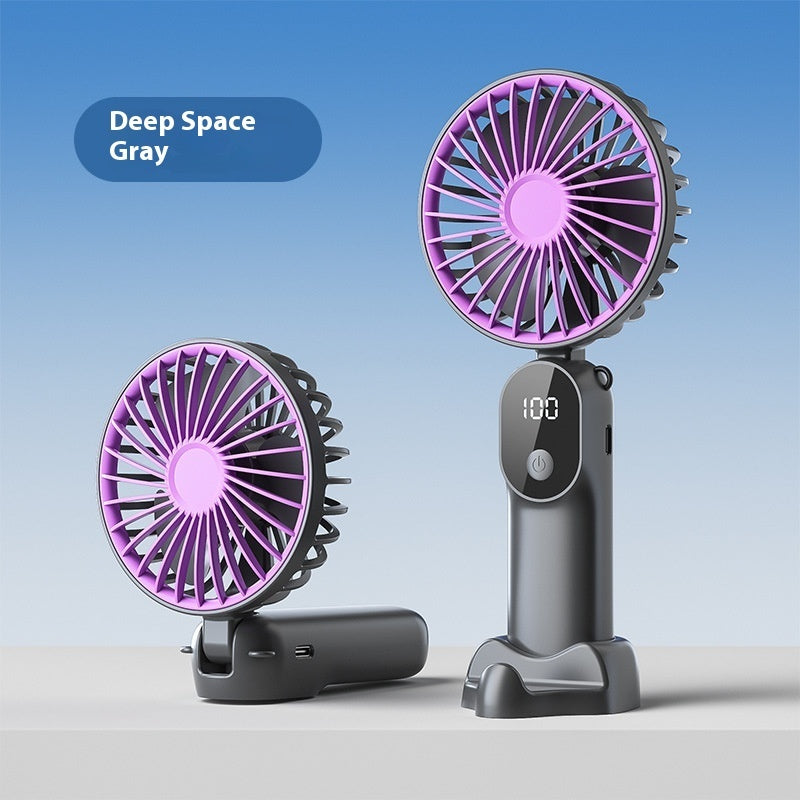Mini Foldable Desktop and Handheld USB Charging Fan