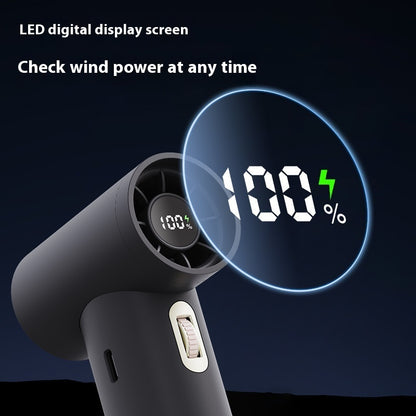 Handheld Turbo Fan – High-Speed USB Outdoor Fan