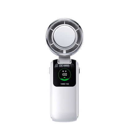 High-Speed Handheld Cooling Fan – Adjustable & Portable